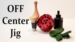 Woodturning  Off Center Jig [upl. by Aihseyn]