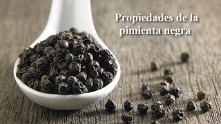 Propiedades de la pimienta negra mágica para tu organismo [upl. by Peisch]