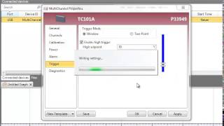 Trigger Settings  MadgeTech 4 Data Logger Software [upl. by Enamrahs702]