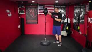 MaxxMMA Adjustable Freestanding Reflex Bag Boxing For BEGINNERS [upl. by Craner]