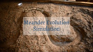 Meander Evolution Simulation [upl. by Nosreve]