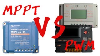 MPPT VS PWM  Solar Charge Controller [upl. by Nylrahc281]