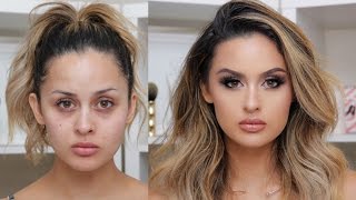 FULL COVERAGE GLAM MAKEUP TUTORIAL [upl. by Nealah226]