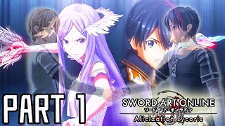 Welcome to Underworld Part 1  Sword Art Online Alicization Lycoris Playthrough  Gamerturk SAO [upl. by Nikolia291]