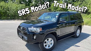 2021 Toyota 4Runner on a budget The 4Runner SR5 model [upl. by Assirem]