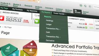 How to view your Trading Reports in your Religare Online Trading Account [upl. by Romeon409]