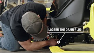 How to Change Chaincase Oil on a SkiDoo Snowmobile [upl. by Everara]