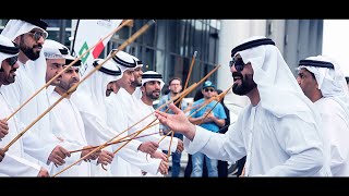 Arab Men Traditional Dance  United Arab Emirates UAE [upl. by Aihsemot]