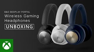 Unboxing Bang amp Olufsen Beoplay Portal – Wireless Gaming Headphones – Designed for Xbox [upl. by Eelarac]