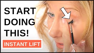 Eyeliner Tutorial For Mature Eyes  Fabulous50 [upl. by Jorey]