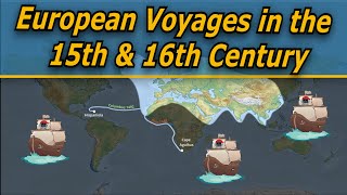 European Voyages in the 15th amp 16th Century [upl. by Colbye]