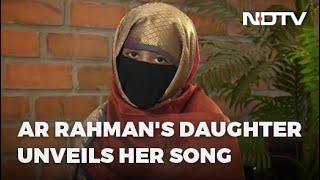 AR Rahmans Daughter Khatijas Music Video Breaks Stereotyping Of Women In Hijab [upl. by Mozart]