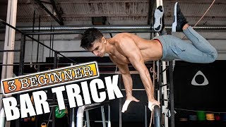 3 EASY Parallel Bar Tricks  Street Workout Freestyle [upl. by Namus]