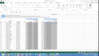 Poslovni Excel Testiranje za posao 14  SUM AVERAGE [upl. by Brace]