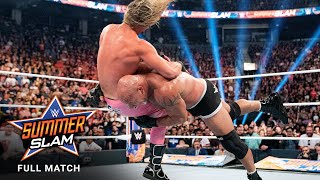 FULL MATCH  Goldberg vs Dolph Ziggler SummerSlam 2019 [upl. by O'Brien410]