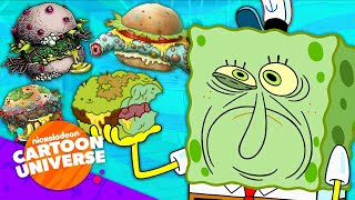 50 DIFFERENT Types of Krabby Patties 🍔  SpongeBob  Nicktoons [upl. by Levy]