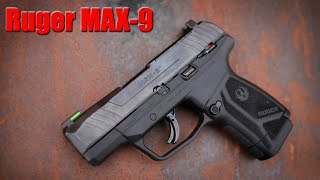 New Ruger Max 9 First Shots amp Impressions vs Shield Plus [upl. by Yretsym]