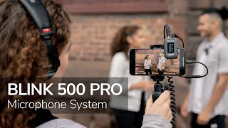 Saramonic Blink 500 Pro System  Advanced UltraCompact 24 GHz ClipOn Wireless Microphone System [upl. by Madeleine]