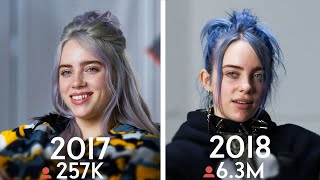 Billie Eilish Same Interview One Year Apart  Vanity Fair [upl. by Dnalra]