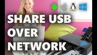 Share USB over LAN amp Internet [upl. by Ram]