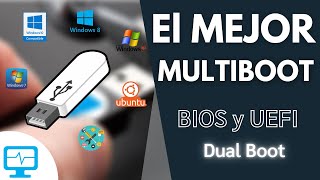 VENTOY Multiboot BIOS y UEFI DualBoot  TODO en 1 Solo USB  Windows Linux y Mas❗️ [upl. by Aihsenyt]