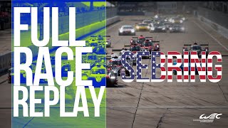 FULL RACE  2019 1000 Miles of Sebring  FIA WEC [upl. by Orwin]