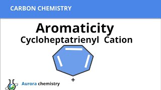 Why is Cycloheptatrienyl cation aromatic [upl. by Yemerej]