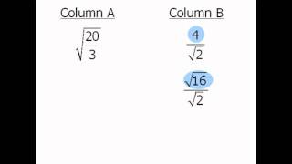 GRE Math Practice Exponents and Roots  Example 3 [upl. by Atikaj]