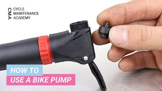 How To Use A Bike Pump [upl. by Nemad]