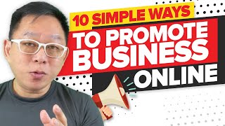 10 Simple Ways To Promote Your Business or Products Online [upl. by Yerffoj980]