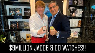 9MILLION JACOB amp CO WATCHES [upl. by Idnahs]