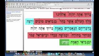 Haftarah Tutorial  Opening Blessing [upl. by Menken54]