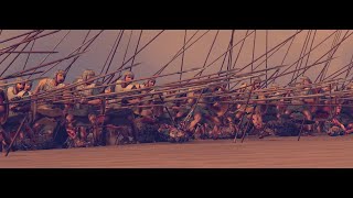 Battle of the Nile 47 BC Julius Caesar V King Ptolemy XIII  Total War Rome 2 historical battle [upl. by Ardine108]