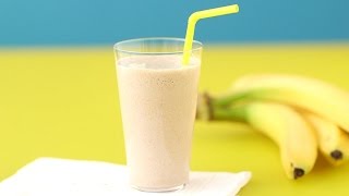 Banana Oatmeal Smoothie  Martha Stewart [upl. by Treblih]