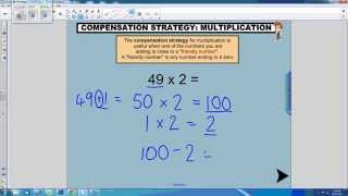 Compensation Strategy for Multiplication 1 [upl. by Hadnama]