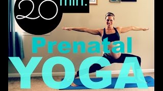 PRENATAL YOGA  Challenging Yoga to Train for Labor [upl. by Corder348]