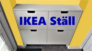 Ikea Stall shoe cabinet assembly [upl. by Eecart221]