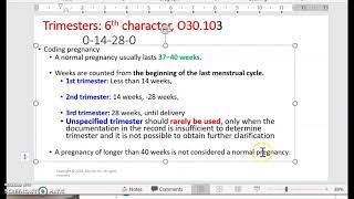 ICD10 coding for Pregnancy [upl. by Chlo]