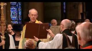 Enthronement of Justin Welby 105th Archbishop of Canterbury Highlights  c BBC 2013 [upl. by Bensky]