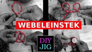 Der Webeleinstek ein genialer Knoten den man kennen sollte  DIY JIG [upl. by Golliner]