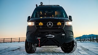 FULL VAN TOUR  Mercedes Sprinter 170 Extended 4x4 [upl. by Ailecnarf696]