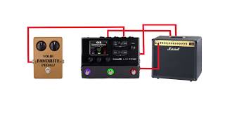 Line 6 Tips HX Stomp New Cabling Method [upl. by Erodasi89]