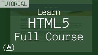 Learn HTML5  full course with code samples [upl. by Thurstan]