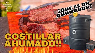 COSTILLAR AHUMADO Pero ¿Qué es un AHUMADOR 🤔  Parrillas Argentinas [upl. by Neils231]