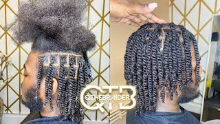 QTHEBRAIDER Double Strand Twist VERY DETAILED Male Edition [upl. by Arem]