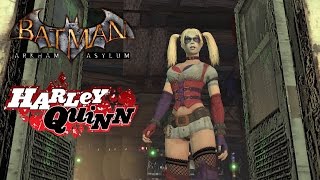 SKIN Batman Arkham City Arkham Asylum Harley Quinn [upl. by Lewin347]