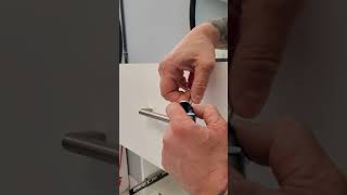 Drawer  Filing Cabinet Lock Installation [upl. by Chapa]