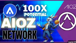 AIOZ NETWORK 💯 Massive Potential 2025 [upl. by Joleen130]