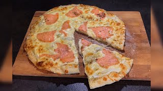 PIZZA NORVÉGIENNE AU SAUMON 🍕 [upl. by Lunsford]