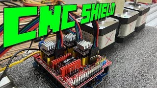 Arduino CNC Shield V3  DRV8825  ZoneMaker [upl. by Compton]